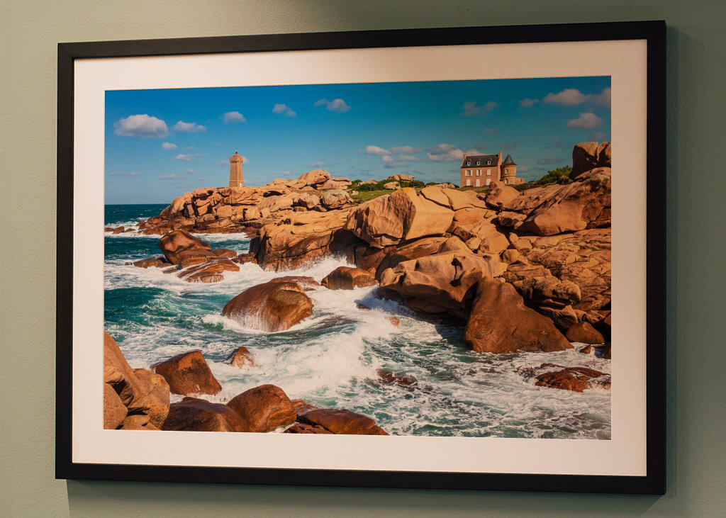 Lighthouse  in Brittany 