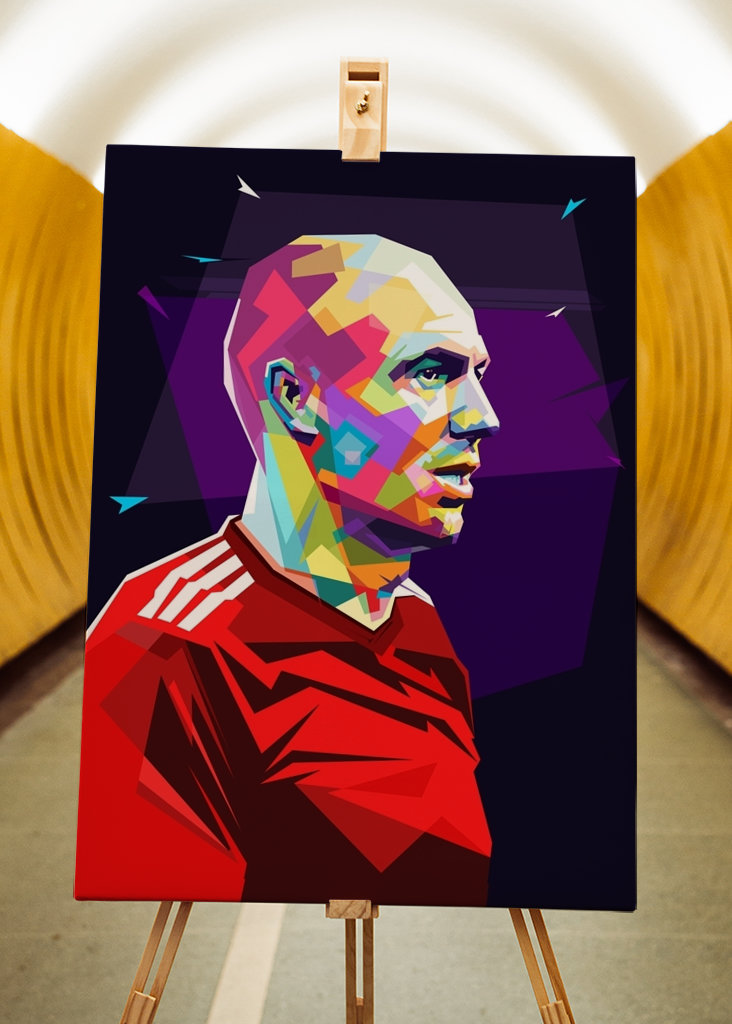 Arjen Robben style wpap