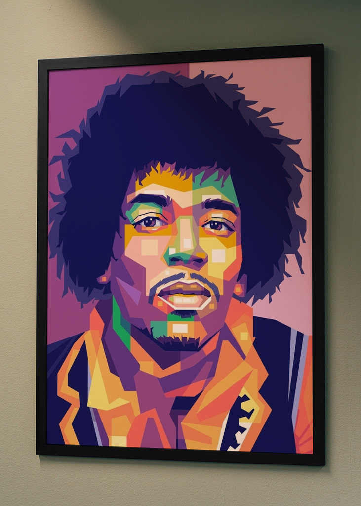 Jimi Hendrix Arte Pop