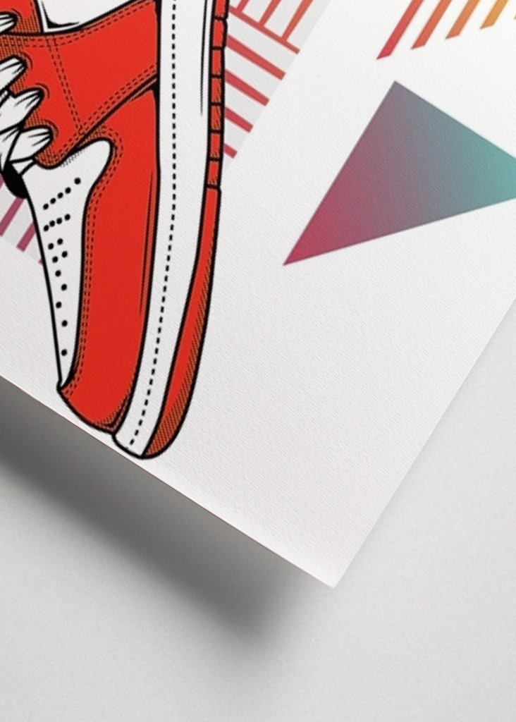 Sneakers Air Jordan Rot