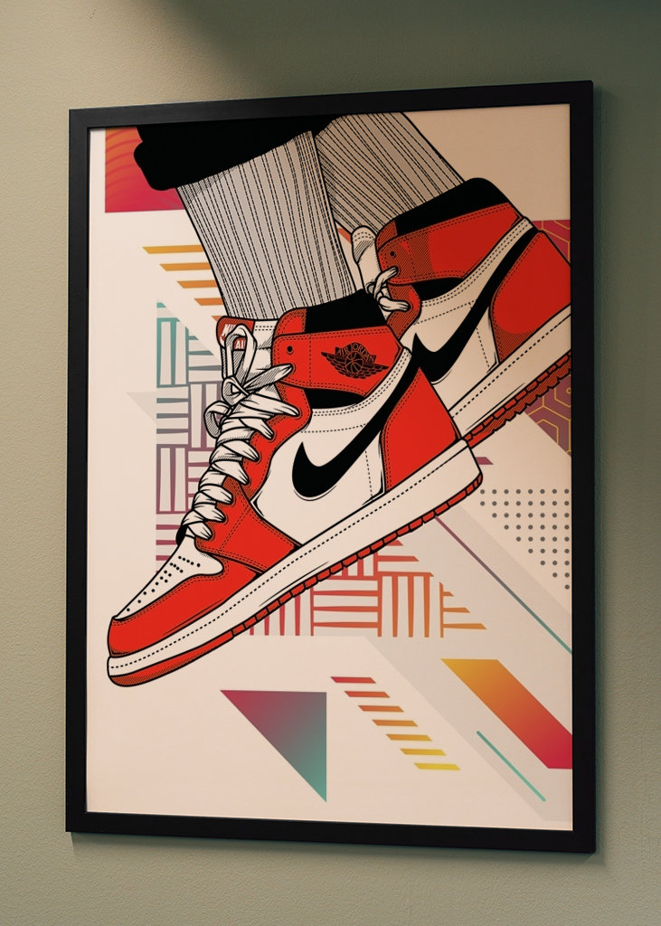 Sneakers Air Jordan Rot