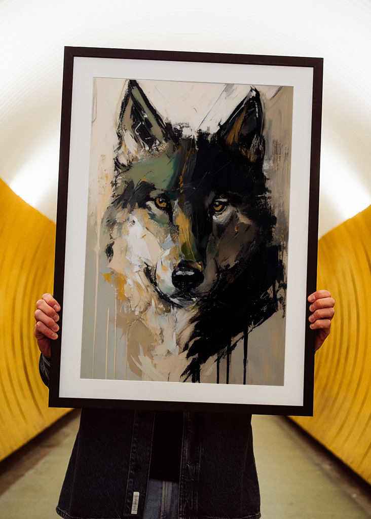 Wolf Painting