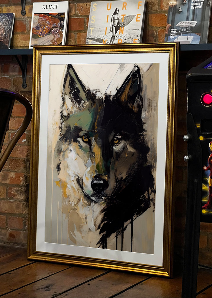 Wolf Painting