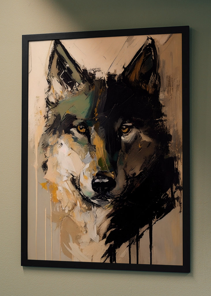 Wolf Painting