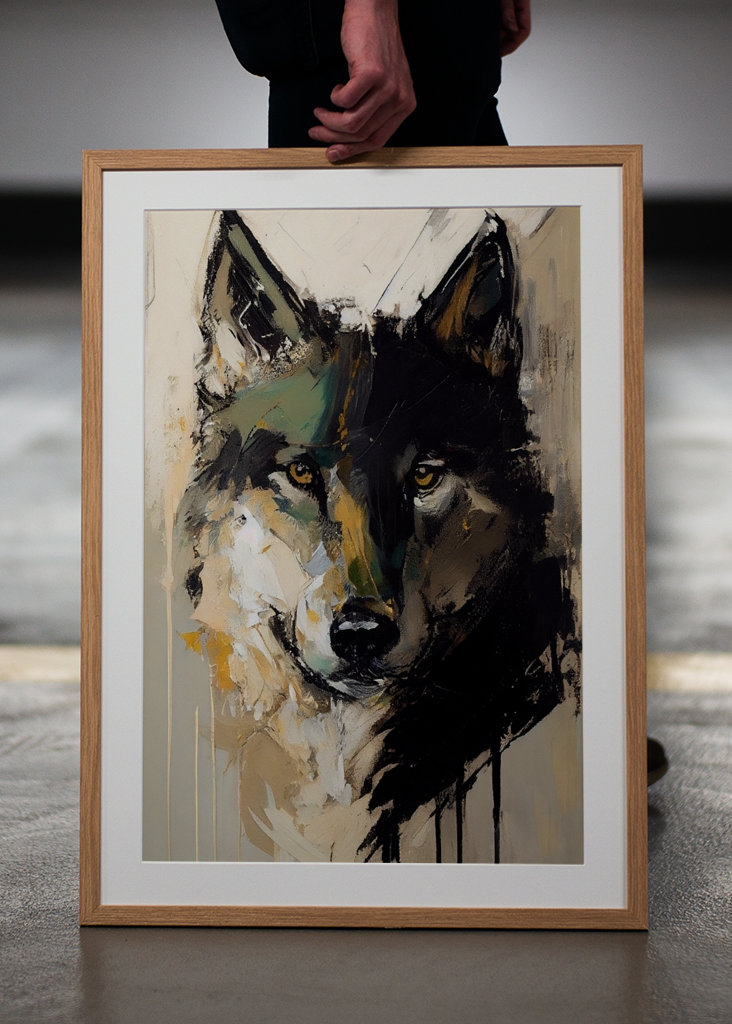 Wolf Painting