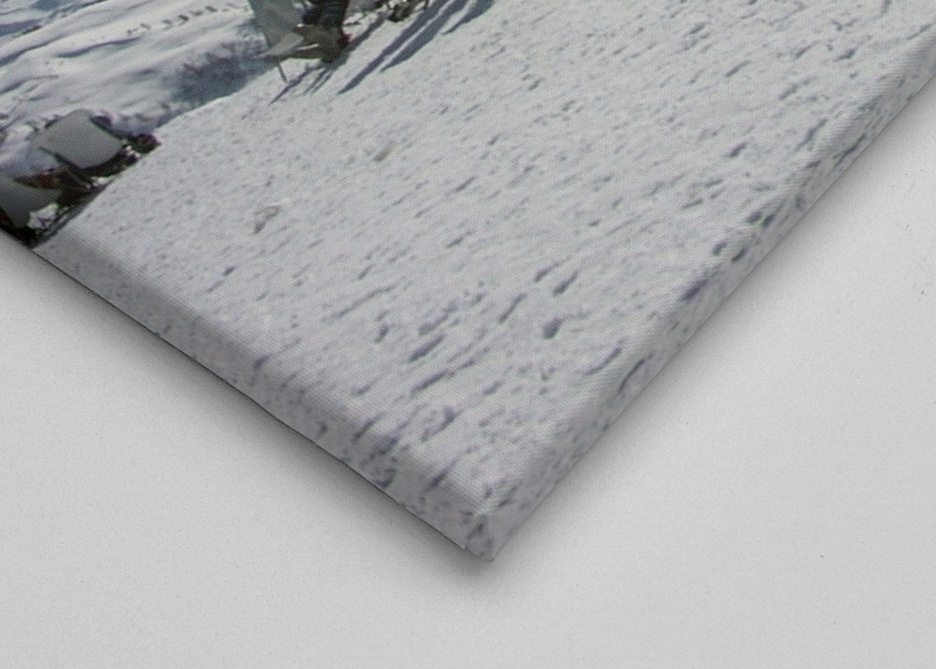 View of the French Alps. 