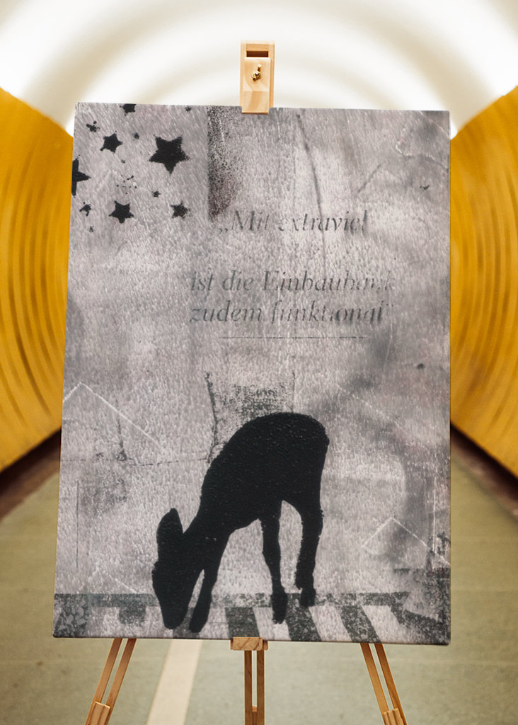 Jelen pod hvězdnou oblohou