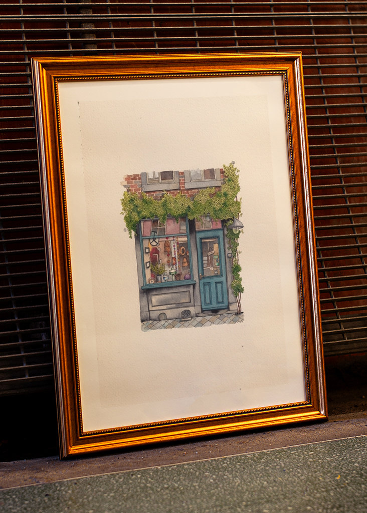 Shopfront in Maastricht