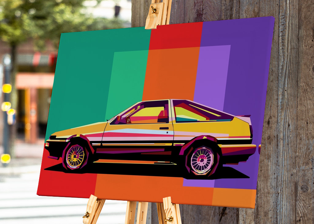 Trueno AE 86 Pop-taide