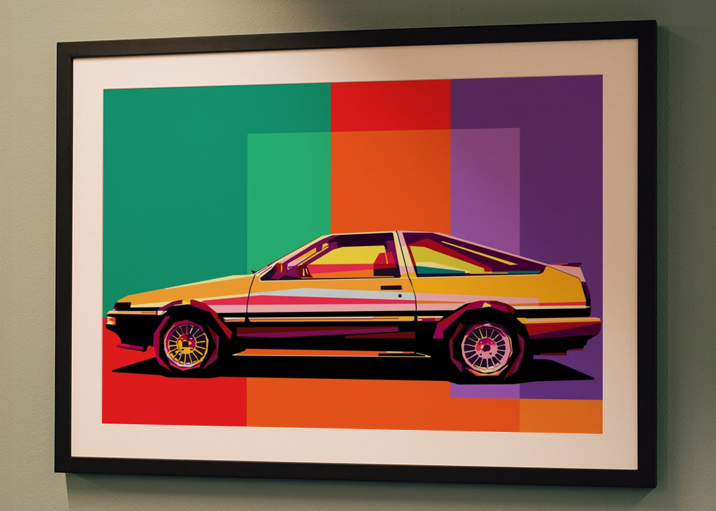 Trueno AE 86 Pop-taide