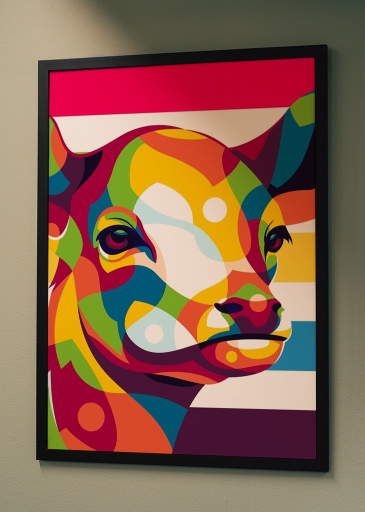 El Pequeño Ciervo en el Pop Art 