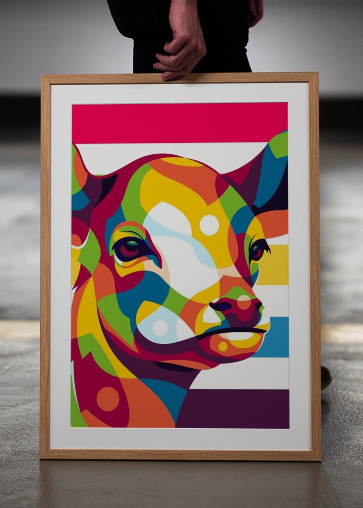 El Pequeño Ciervo en el Pop Art 