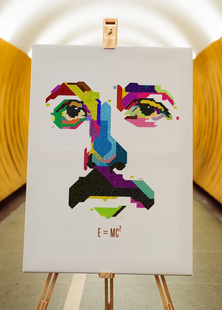 Einstein Pop Art