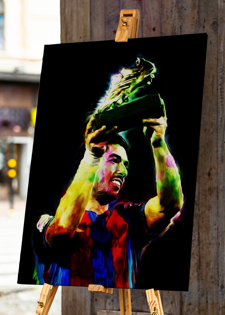 Luis Suárez  pop art