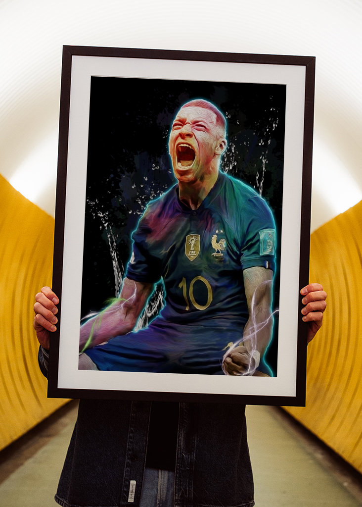 Mbappé pop art