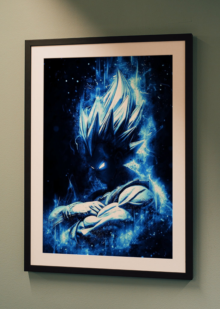 Vegeta Blue Aura