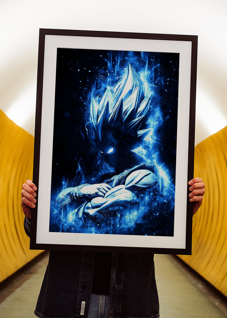 Vegeta Blue Aura