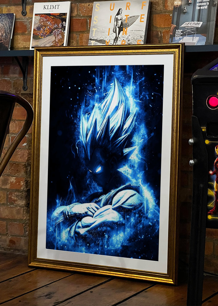 Vegeta Blue Aura