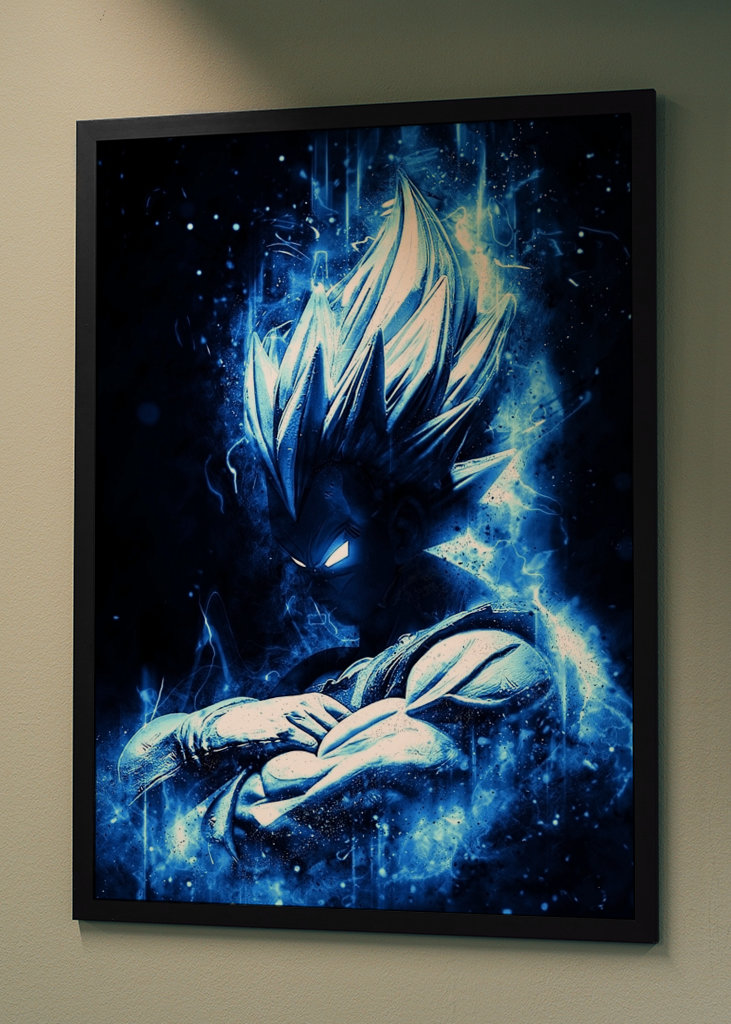 Vegeta Blue Aura