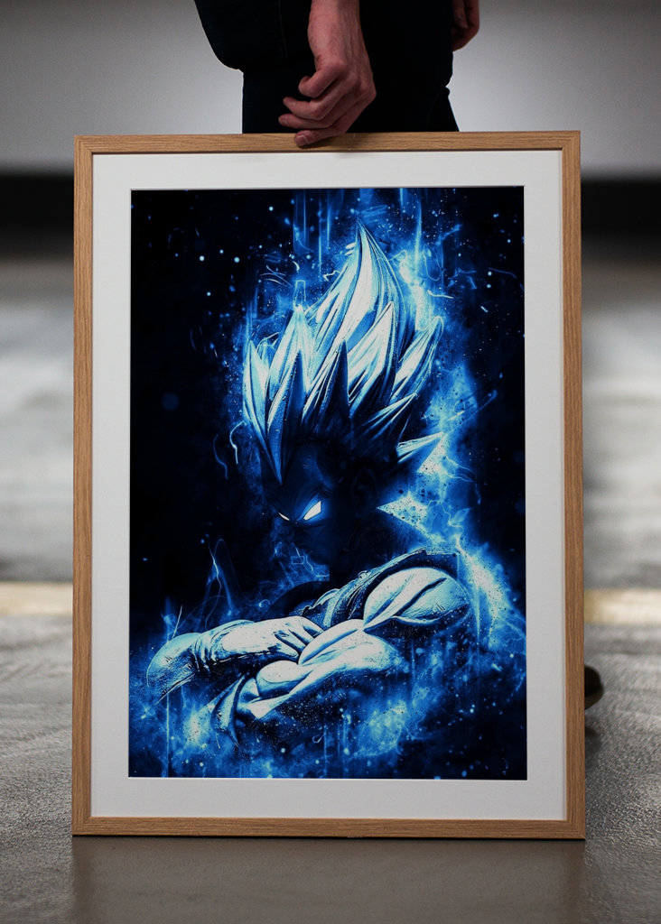 Vegeta Blue Aura