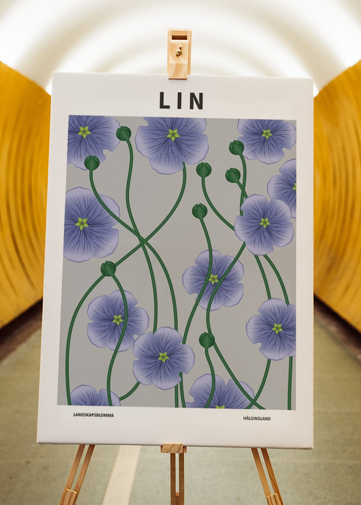 Lino, flor de Hälsingland