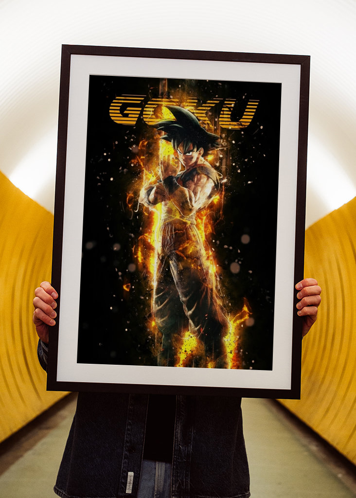 Feu de l’aura de Goku