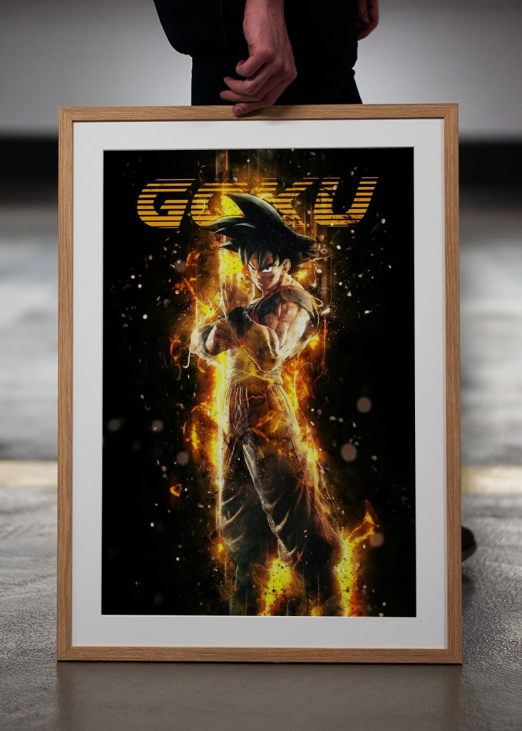 Feu de l’aura de Goku