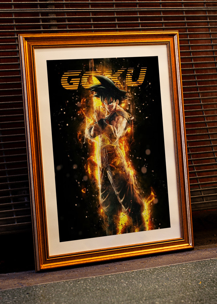 Feu de l’aura de Goku