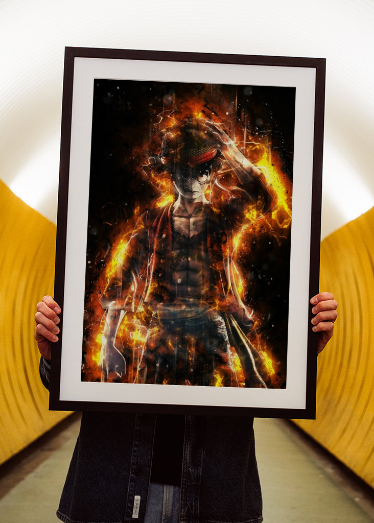 Opičák D. Luffy moci