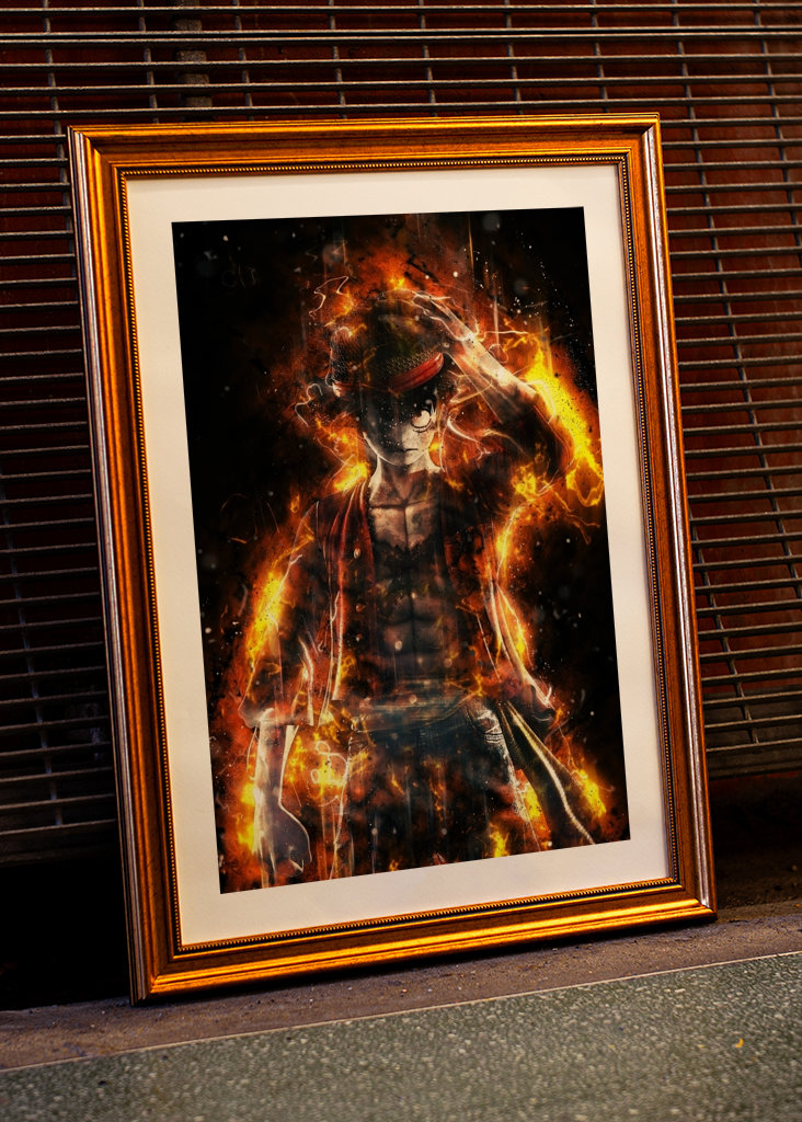 Opičák D. Luffy moci