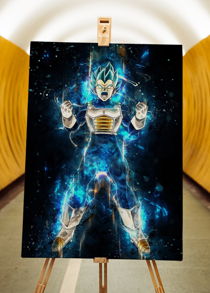 Vegeta Super Saiyan Blue 