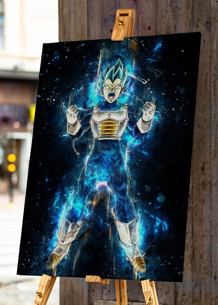 Vegeta Super Saiyan Blue 