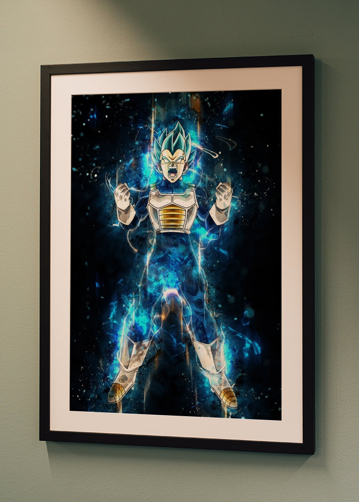 Vegeta Super Saiyan Blue 