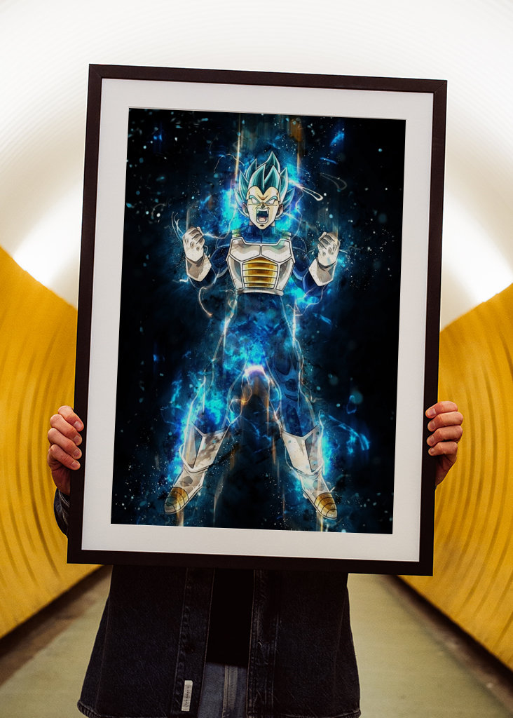 Vegeta Super Saiyan Blue 