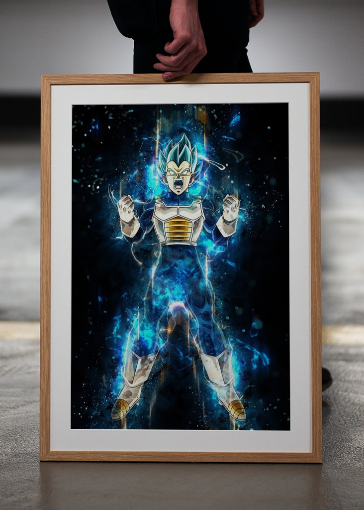 Vegeta Super Saiyan Blue 