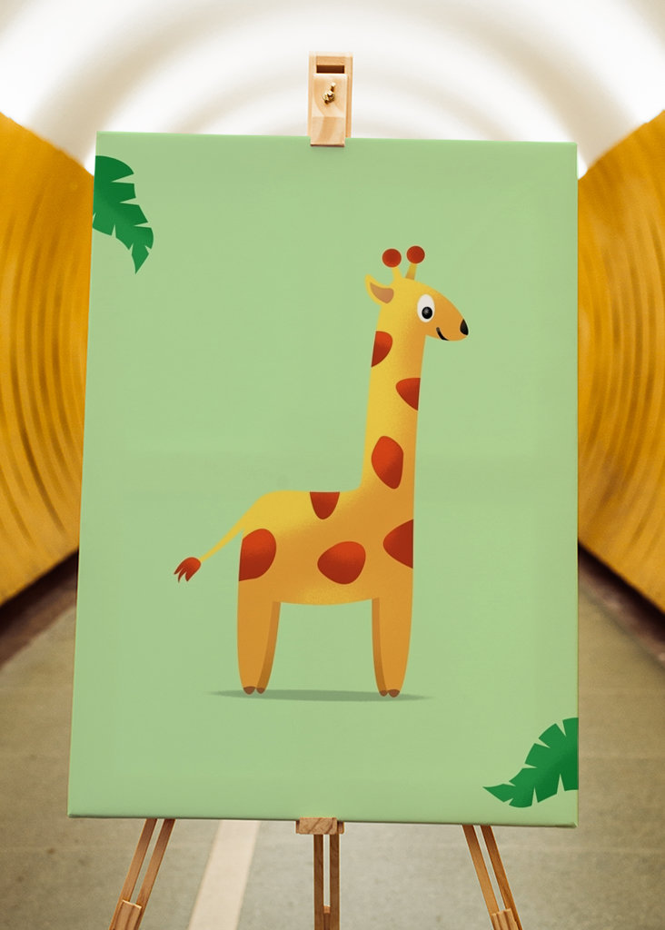 Cute giraffe