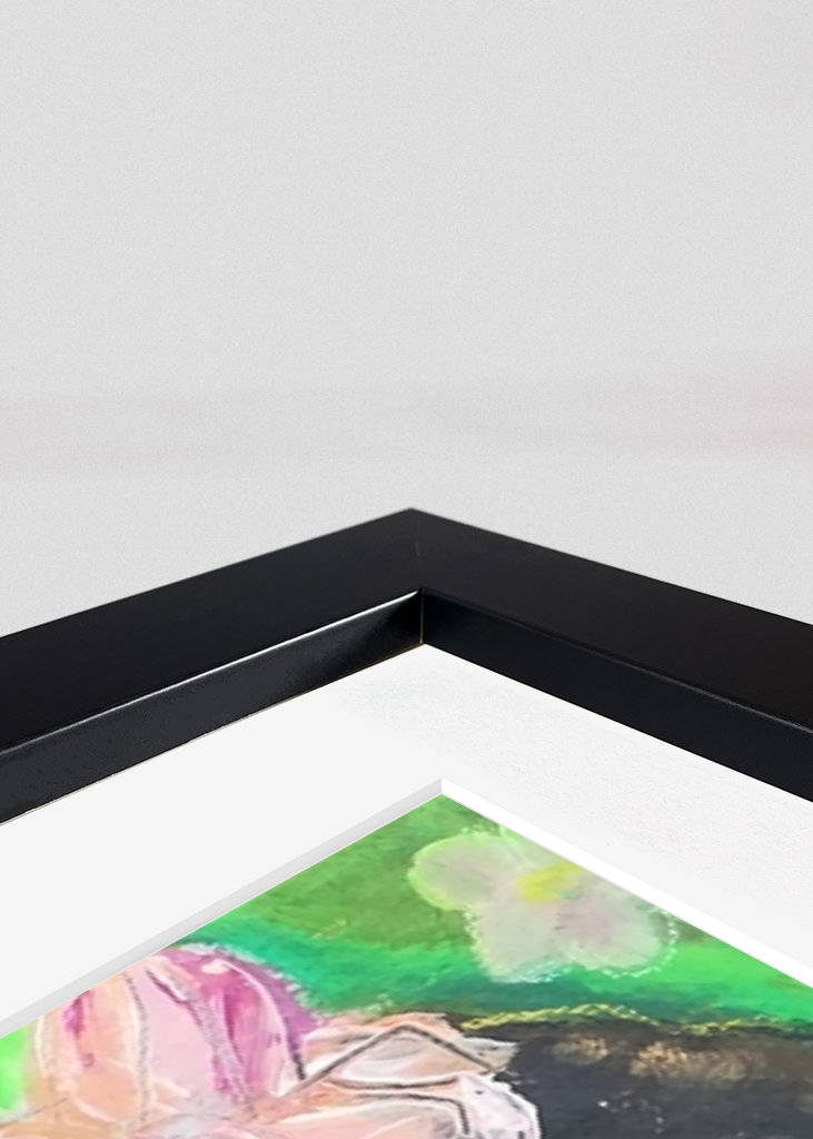 Frida Kahlo mit Blumen