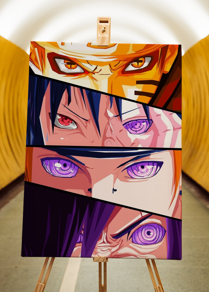 Naruto Sasuke Madara Pain Eyes