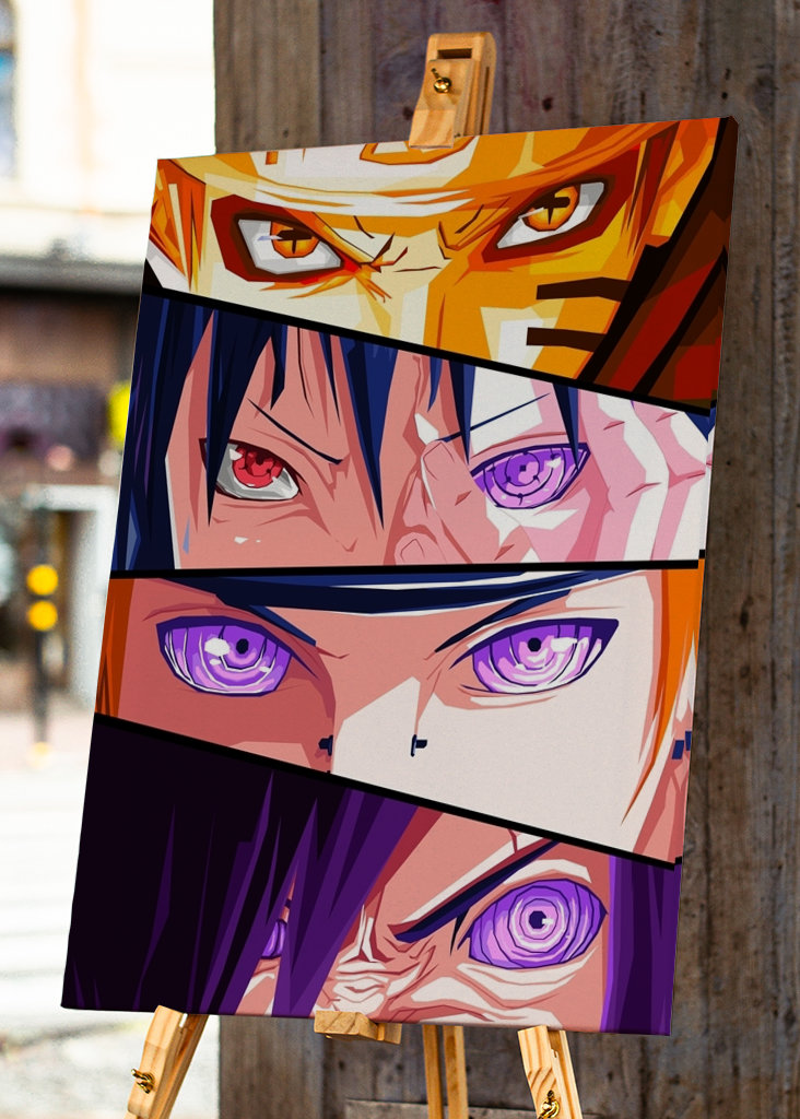 Naruto Sasuke Madara Pain Eyes