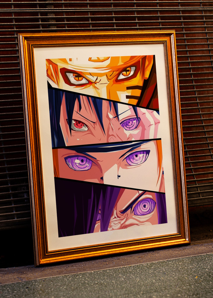 Naruto Sasuke Madara Pain Eyes