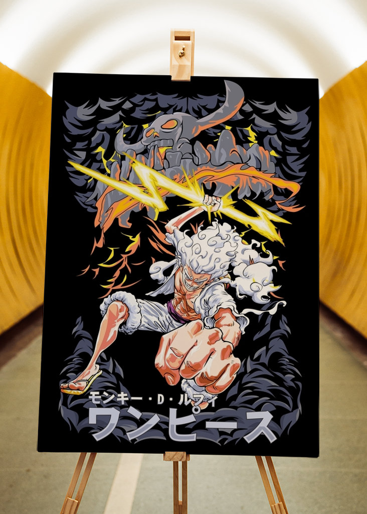 One Piece Sonnengott Nika Ruffy