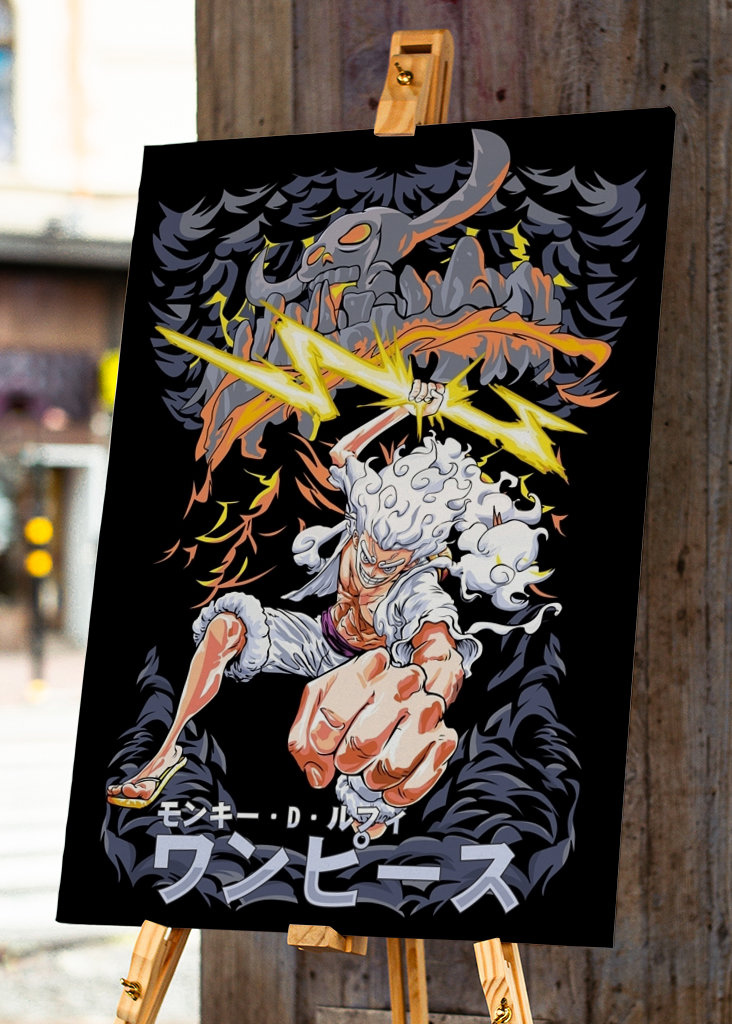 One Piece Sonnengott Nika Ruffy