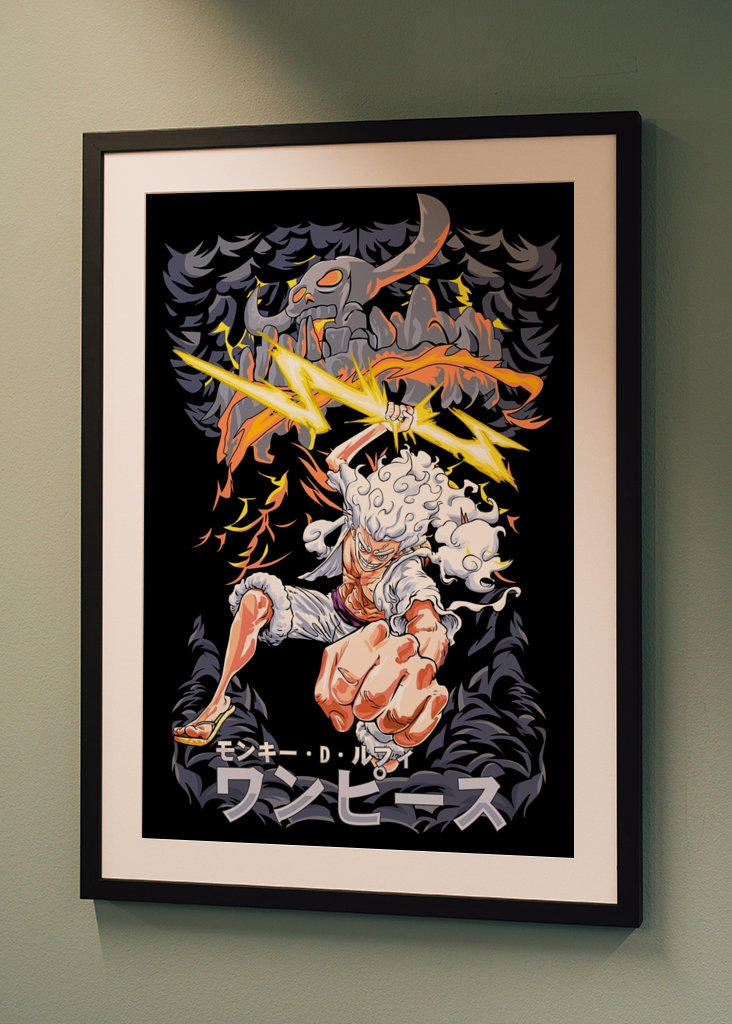 One Piece Sonnengott Nika Ruffy