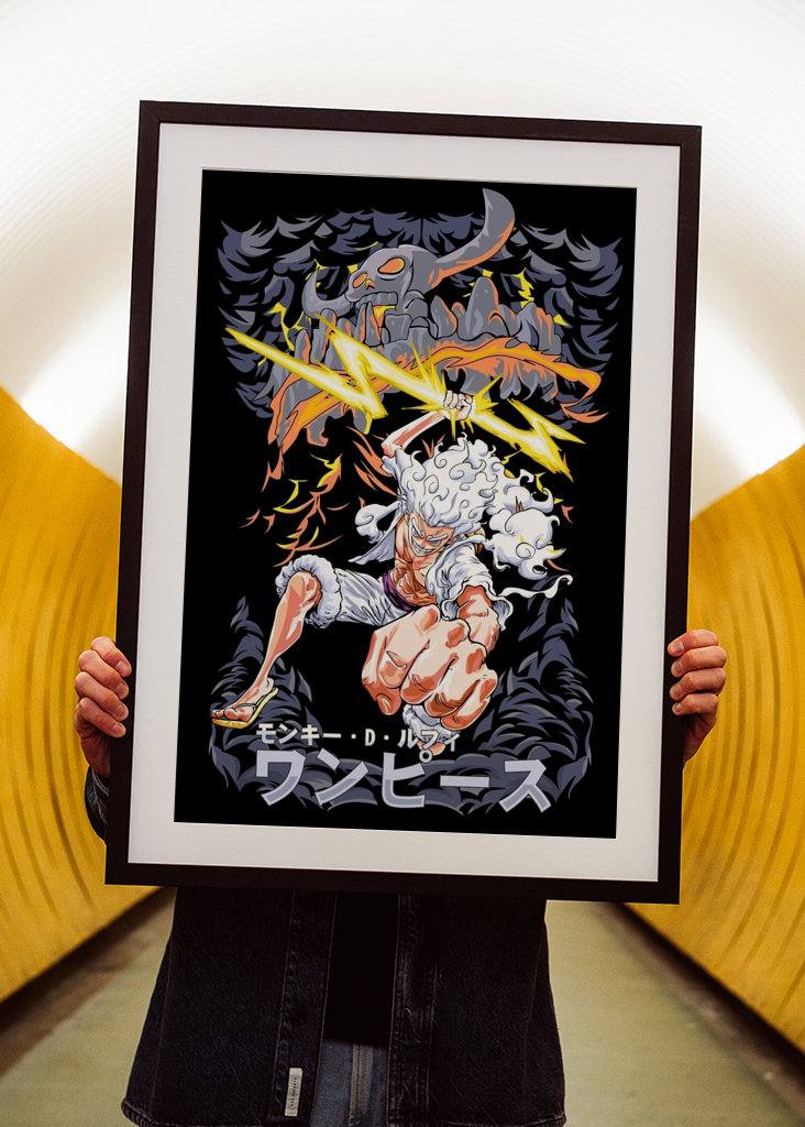 One Piece Sonnengott Nika Ruffy