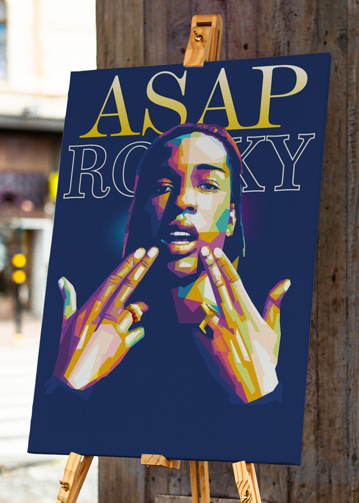 Asap Rocky Rapper WPAP