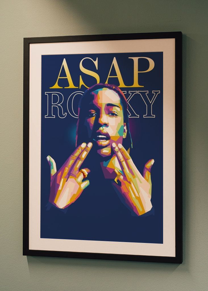 Asap Rocky Rapper WPAP