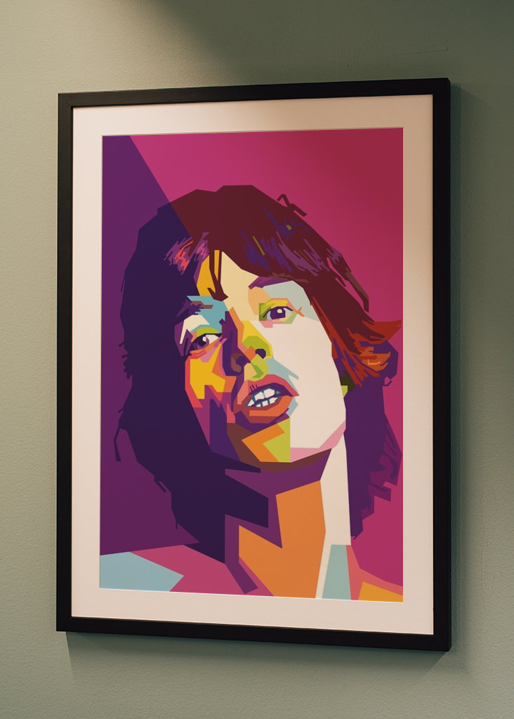 Mick Jagger Popkonst