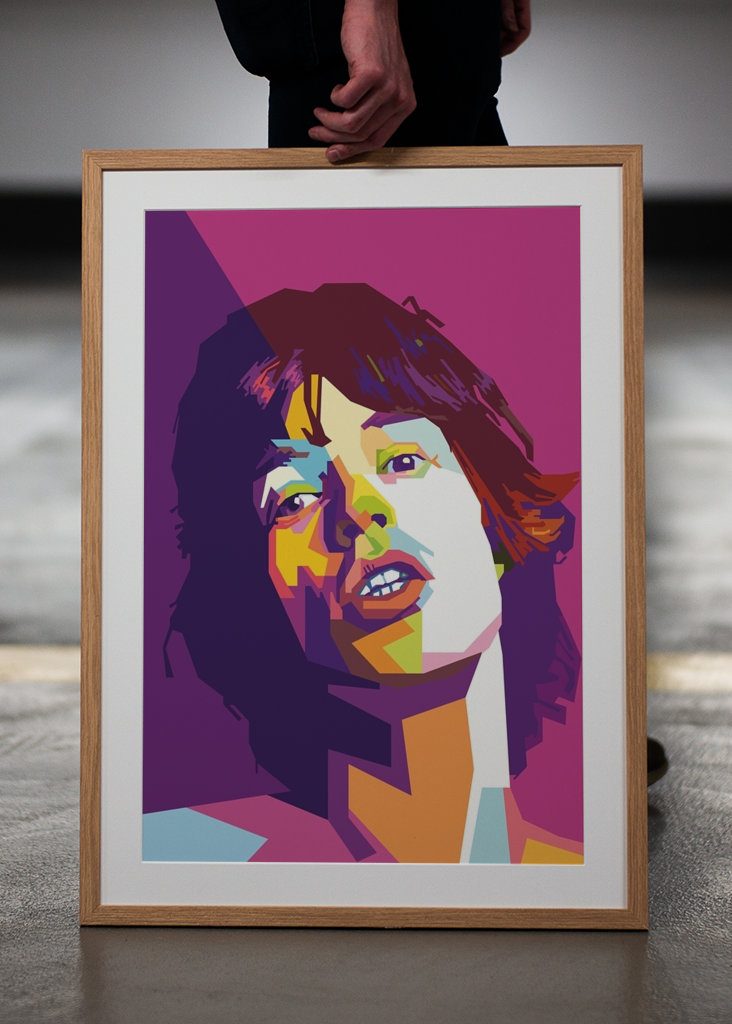 Mick Jagger Popkonst