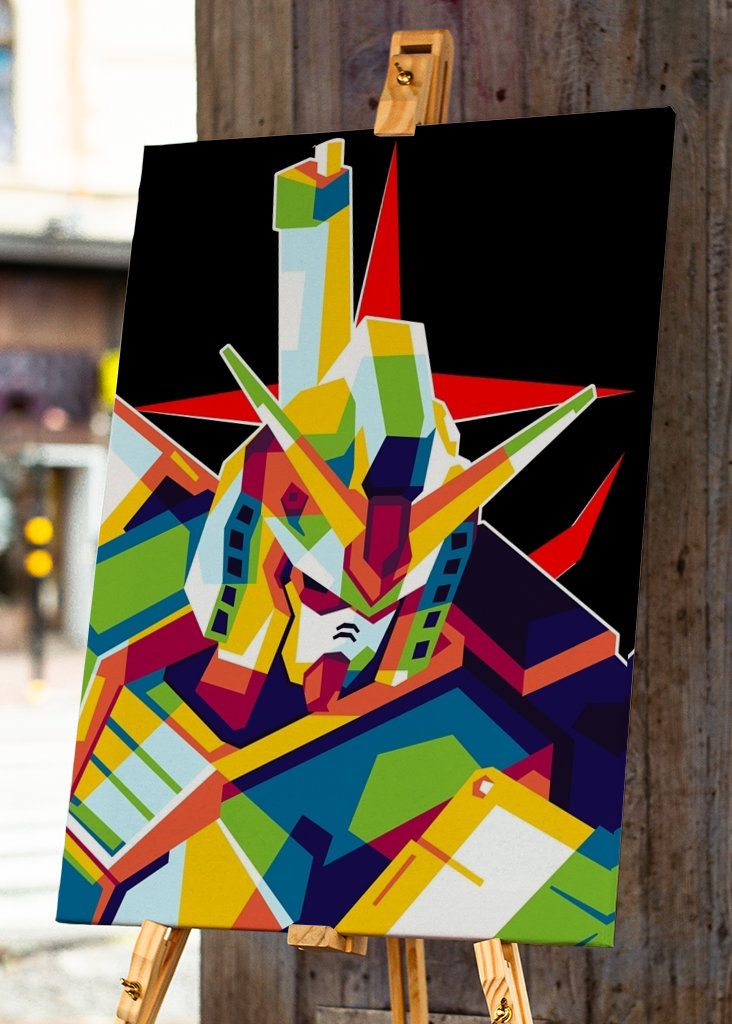 RX-78-2 Gundam Portrait posters & prints by Lintang Wicaksono