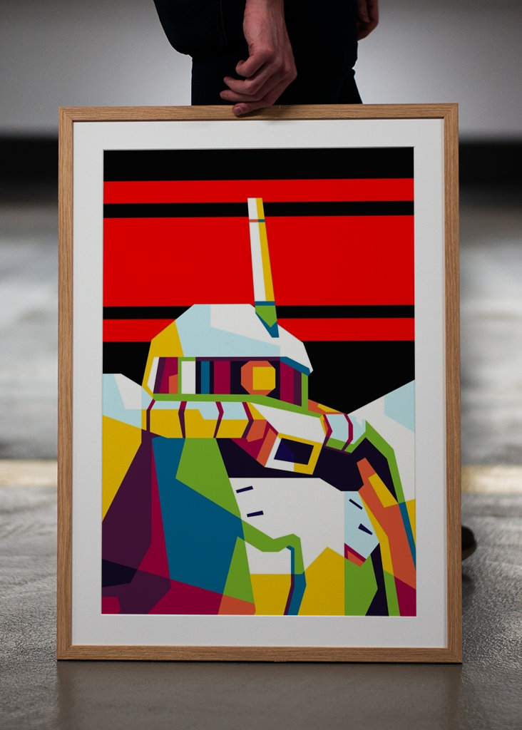 Zaku Gundam Portrait